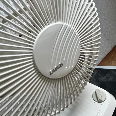 Lot 211 Fan & step stool