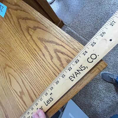 Lot 215 Oak 2 drawer file cabinet