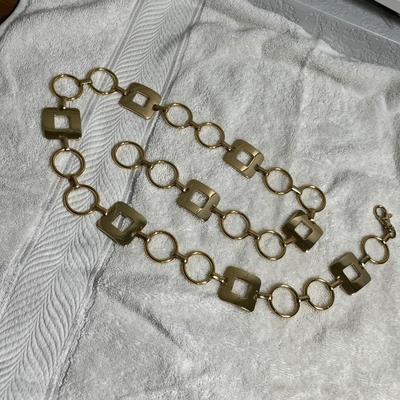 Lot 228 Gold tone belt