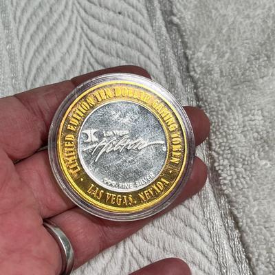 Lot 249 Sterling Silver Casino chip