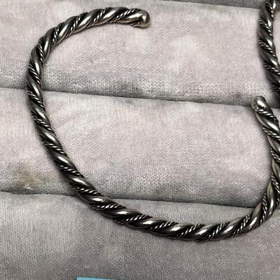 Lot 254 Braided cuff bracelets