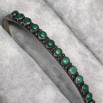 Lot 258 NA Turquoise petit point bracelet