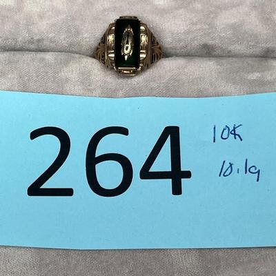 Lot 264 10K Class Ring