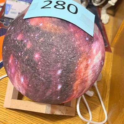 Lot 280 Mars night light