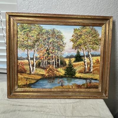Lot 281 Fall Lake scene
