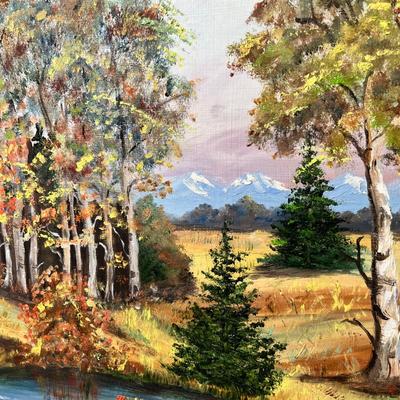 Lot 281 Fall Lake scene