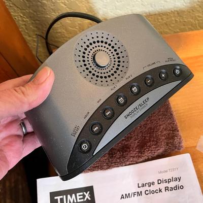 Lot 295 Timex alarm clock