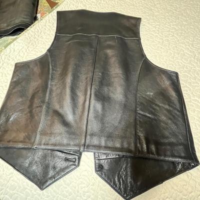 Lot 307 Verducci Leather vest