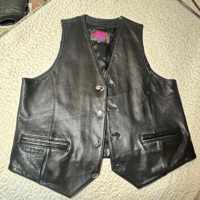 Lot 307 Verducci Leather vest