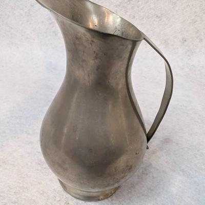 Sale Photo Thumbnail #199: Pewter Lot- 25 Total pieces