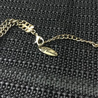 Plunder claribel statement necklace with multicolor gemstones