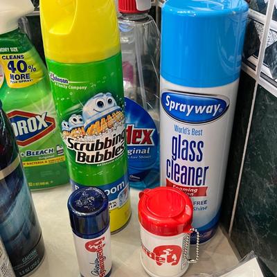 Lot 321 Cleaning supplies