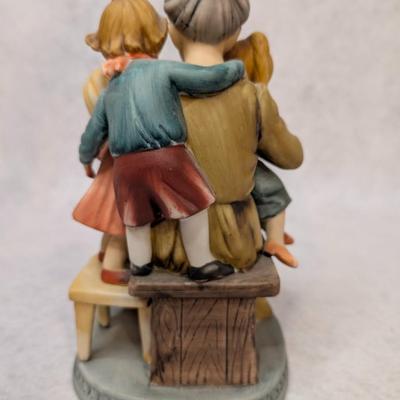 Sale Photo Thumbnail #233: Vintage Lefton China hand painted  "Storytime With Grandma" #4723
7.5x4.5x3.5