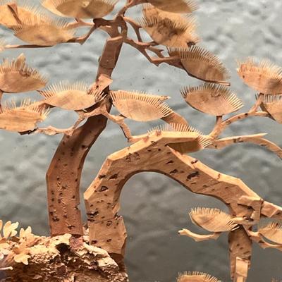 Lot 336 Oriental framed scene