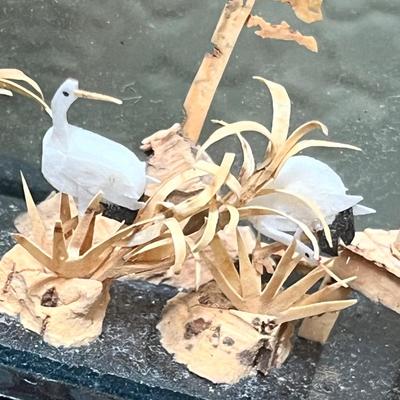 Lot 336 Oriental framed scene