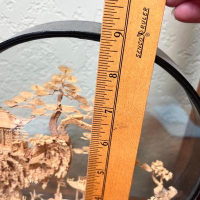 Lot 336 Oriental framed scene