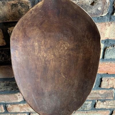 Oversized Hand-Carved Wooden Spoon & Fork Wall Décor – Folk Art, “Communal Cooking Paddle” Style (3–4 Ft)