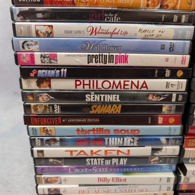 Sale Photo Thumbnail #308: Lot of 58 DVDs 
all in cases and all in great condition