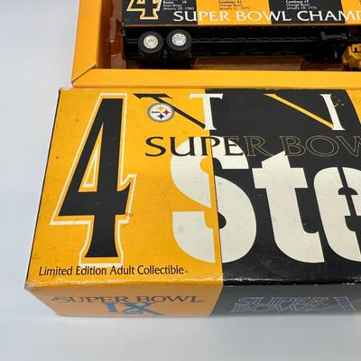 Pittsburgh Steelers “Super Bowl Champions” Diecast Tractor Trailer