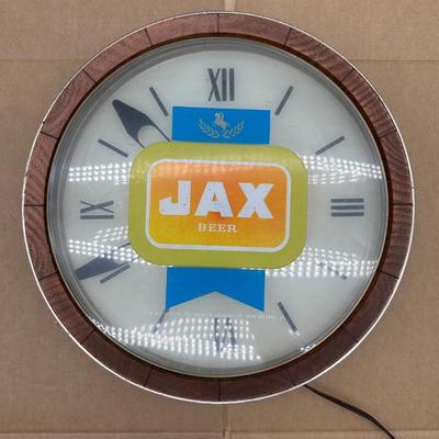 Vintage Jax Beer Wall Clock – Jackson Brewing Co., New Orleans (Works, Non-Lighted)