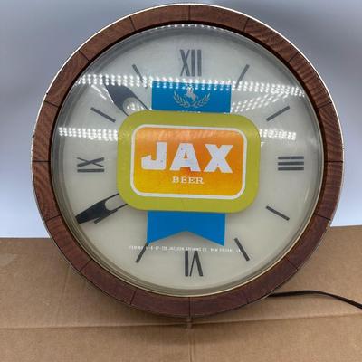 Vintage Jax Beer Wall Clock – Jackson Brewing Co., New Orleans (Works, Non-Lighted)