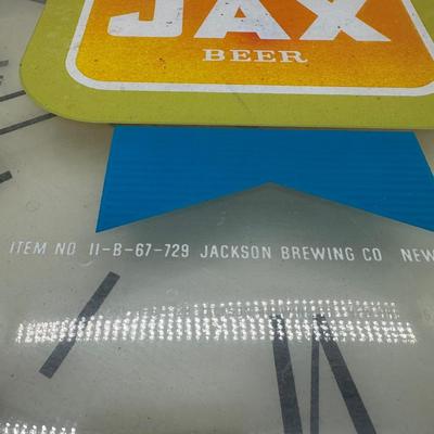 Vintage Jax Beer Wall Clock – Jackson Brewing Co., New Orleans (Works, Non-Lighted)