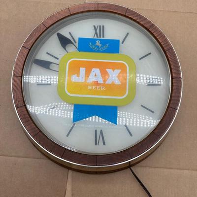 Vintage Jax Beer Wall Clock – Jackson Brewing Co., New Orleans (Works, Non-Lighted)