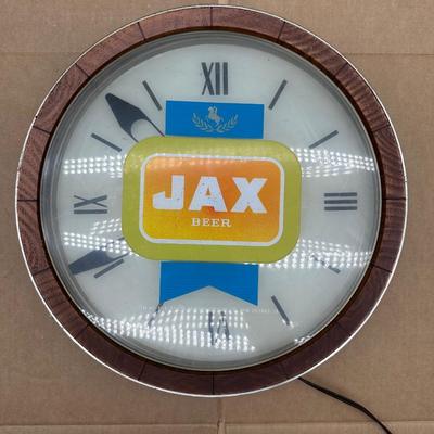 Vintage Jax Beer Wall Clock – Jackson Brewing Co., New Orleans (Works, Non-Lighted)