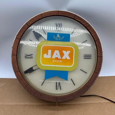 Vintage Jax Beer Wall Clock – Jackson Brewing Co., New Orleans (Works, Non-Lighted)