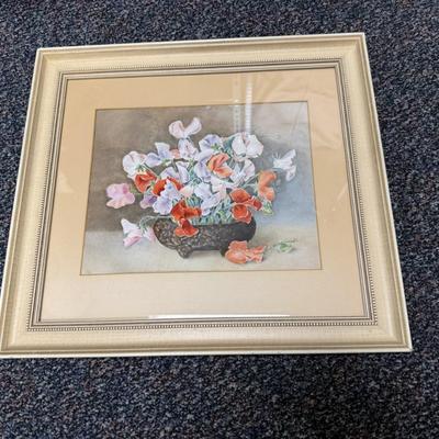 Sale Photo Thumbnail #407: Probably an original gouache or watercolor painting.
16.5 x 15 inches