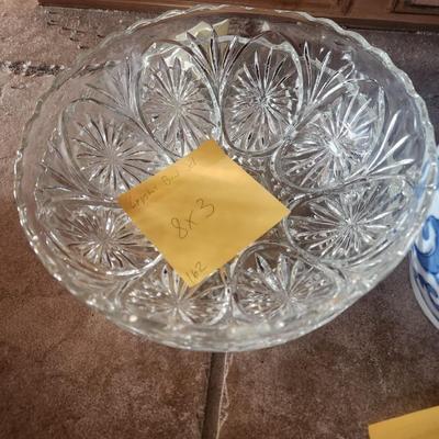 Crystal bowl set