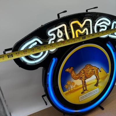 Large Camel Cigarettes Neon Sign – Fallon Neon, UL Listed (Desert Camel Design)
