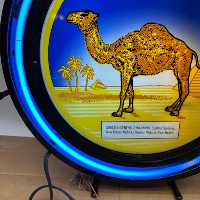 Large Camel Cigarettes Neon Sign – Fallon Neon, UL Listed (Desert Camel Design)