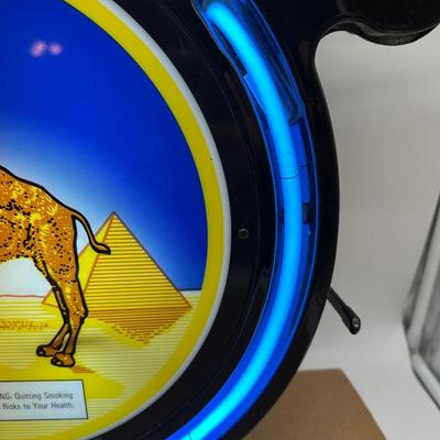 Large Camel Cigarettes Neon Sign – Fallon Neon, UL Listed (Desert Camel Design)