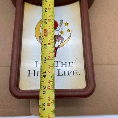 Vintage Miller High Life “It’s the High Life” Advertising Wall Clock – Pendulum Style
