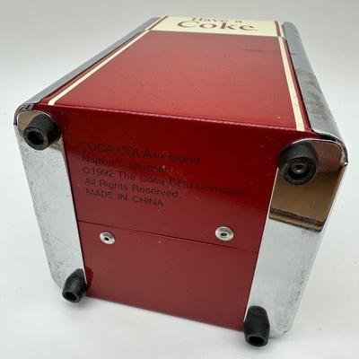 Vintage “Have a Coke” Coca-Cola Napkin Dispenser – Diner Style, 1992