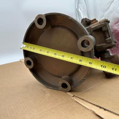 Vintage Wallace & Tiernan Red Obstruction / Aviation / Marine Beacon Light – Industrial Cast Iron