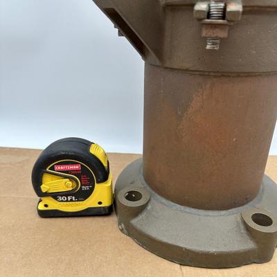 Vintage Wallace & Tiernan Red Obstruction / Aviation / Marine Beacon Light – Industrial Cast Iron