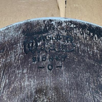 Vintage Wagner Ware Magnalite Aluminum Skillet – Sidney “O” – No. 0