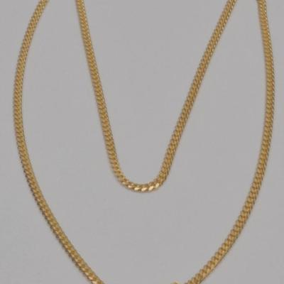 Sale Photo Thumbnail #7: 14 k gold necklace 20 in