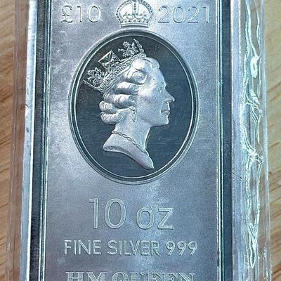 Sale Photo Thumbnail #16: 10 Oz 999 Silver bar