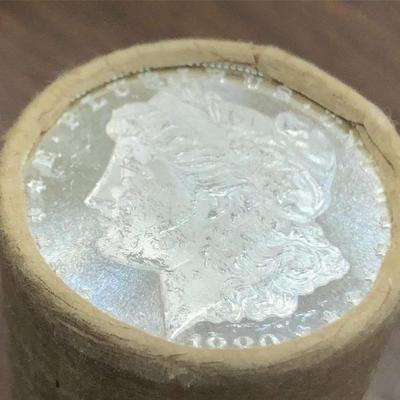 Sale Photo Thumbnail #23: 20 Uncirculated Morgan 90 % Silver Dollars