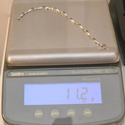 Sale Photo Thumbnail #39: White gold Bracelet 7 in