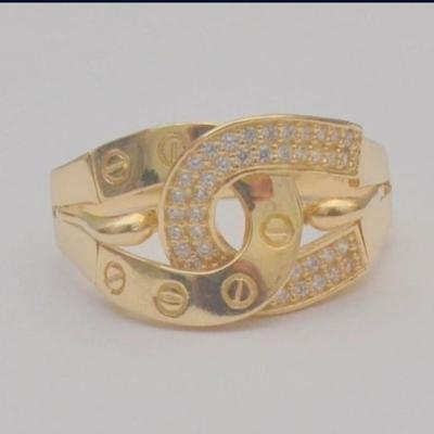 Sale Photo Thumbnail #48: 14 k gold diamind ring