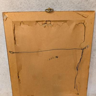 Sale Photo Thumbnail #383: Mid Century Vintage  Carol Blanchard Folk art set of 2 
16x14