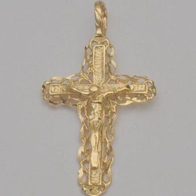 Sale Photo Thumbnail #74: 14 k Gold Cross