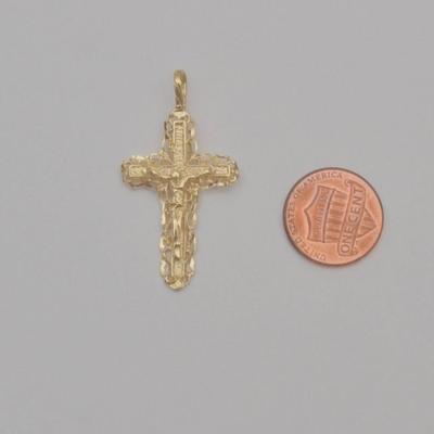 Sale Photo Thumbnail #75: 14 k Gold Cross