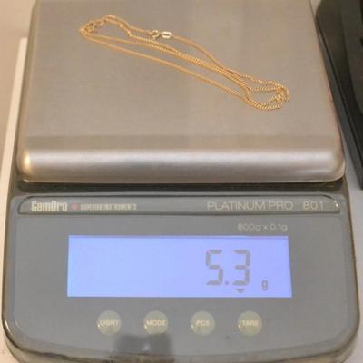 Sale Photo Thumbnail #79: Gold Necklace