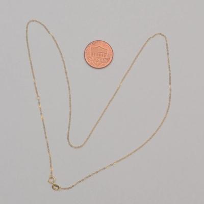 Sale Photo Thumbnail #99: Gold necklsce