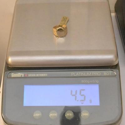 Sale Photo Thumbnail #131: Gold ring